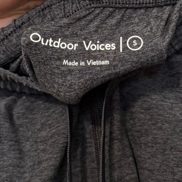 Outdoor Voices Charcoal Grey Cloud Knit Sweatpants Size Small - Picture 4 of 6